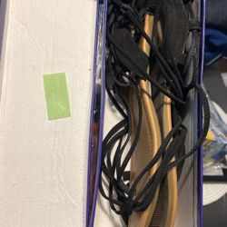 Black, Wraparound Ankle Sandals