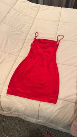 Backless Red Dress