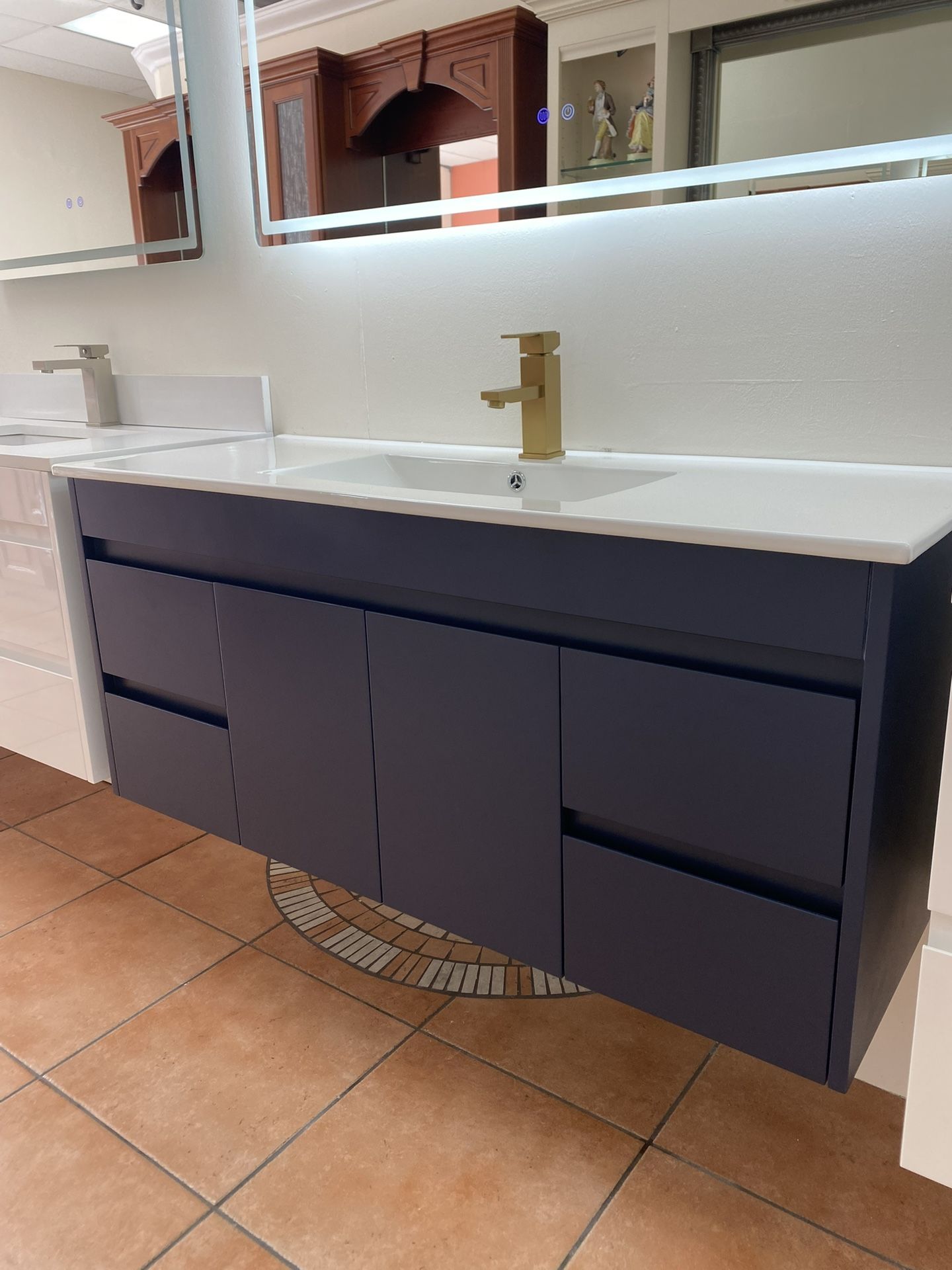 NEW YEAR SALE ~ Modern Floating Bathroom Vanity - 48 inches