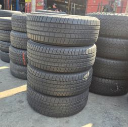 245 55 19 SET OF 4 SEMI NEW MICHELIN DEFENDER LTX
