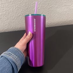 Starbucks Stainless Steel Purple Tumbler