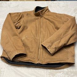 Duluth Trading Co XL insulated canvas jacket