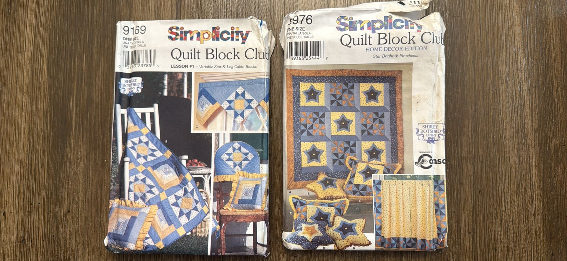 Simplicity Quilt Block Club Patterns