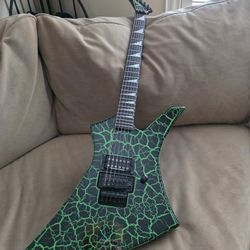 Jackson Pro Series Brandon Ellis Signature Kelly 2021 - Present - Green Crackle