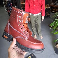 Botas De Piel De México Cómodas Para Trabajar