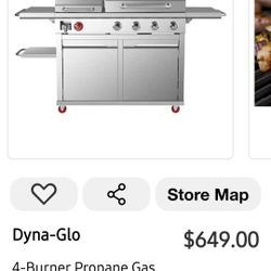 Dyna-Glo 4 Burner Grill And Griddle for Sale in Bakersfield, CA - OfferUp