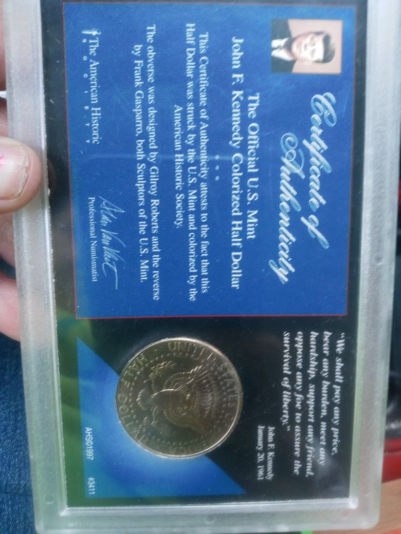 John F Kennedy Collectors Coins