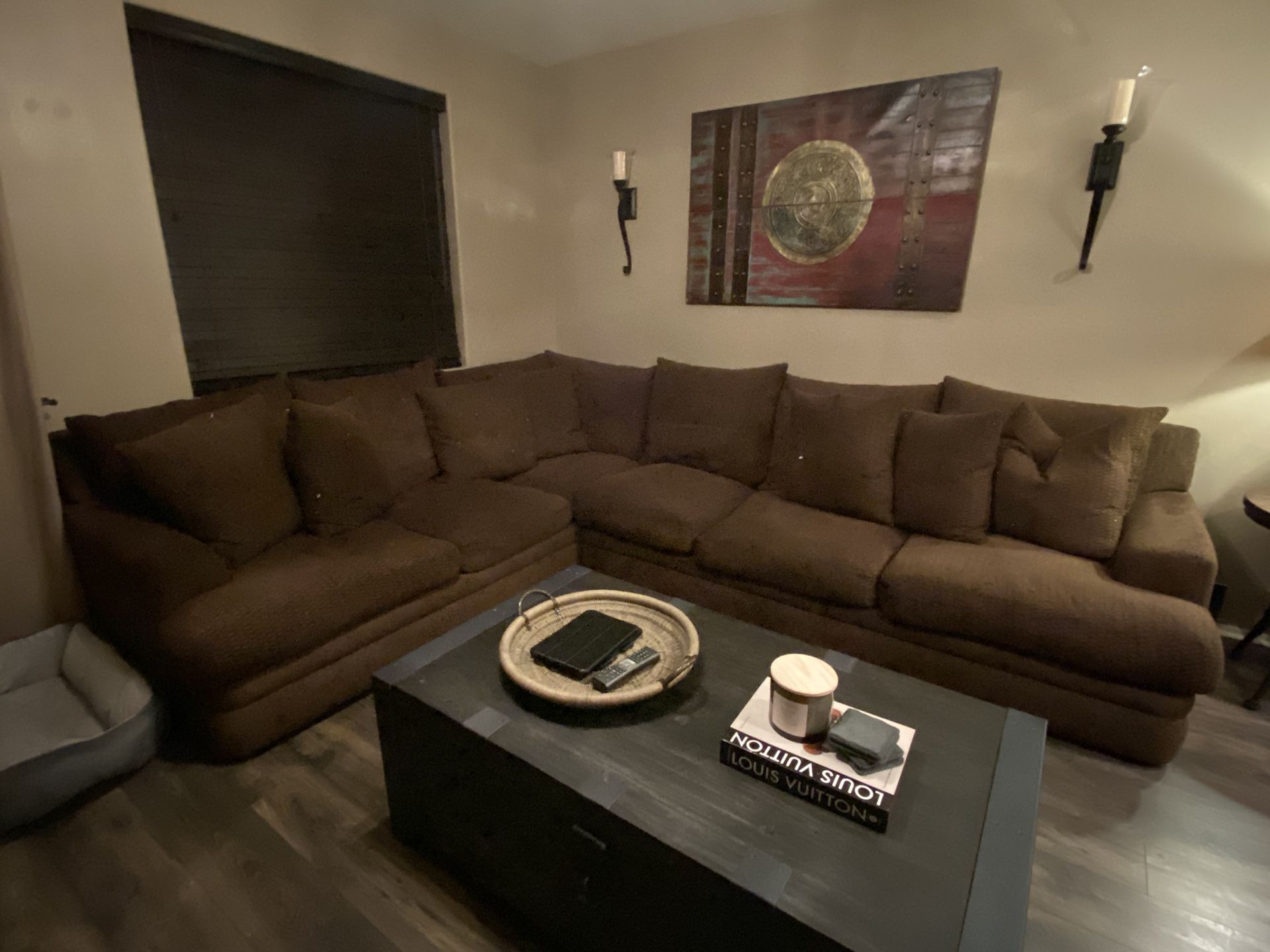 Robert Michael Down Filled large Sectional