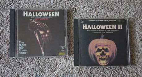Vintage Halloween l & ll CDs Original Soundtrack Varese John Carpenter