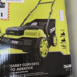 RYOBI


$429.00


ONE+ HP 18V Brushless 14 in.
Cordless Battery Dethatcher/
Aerator Tool-Only No Battery Or Charger 