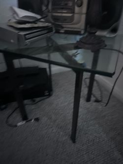 Glass table