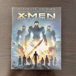 X-Men Days of Future Past 3D Blu-Ray & Blu-ray Action Movies w/ Slipcover