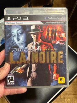 L.A. Noire – PlayStation 3 / PS3 with Case & Manua
