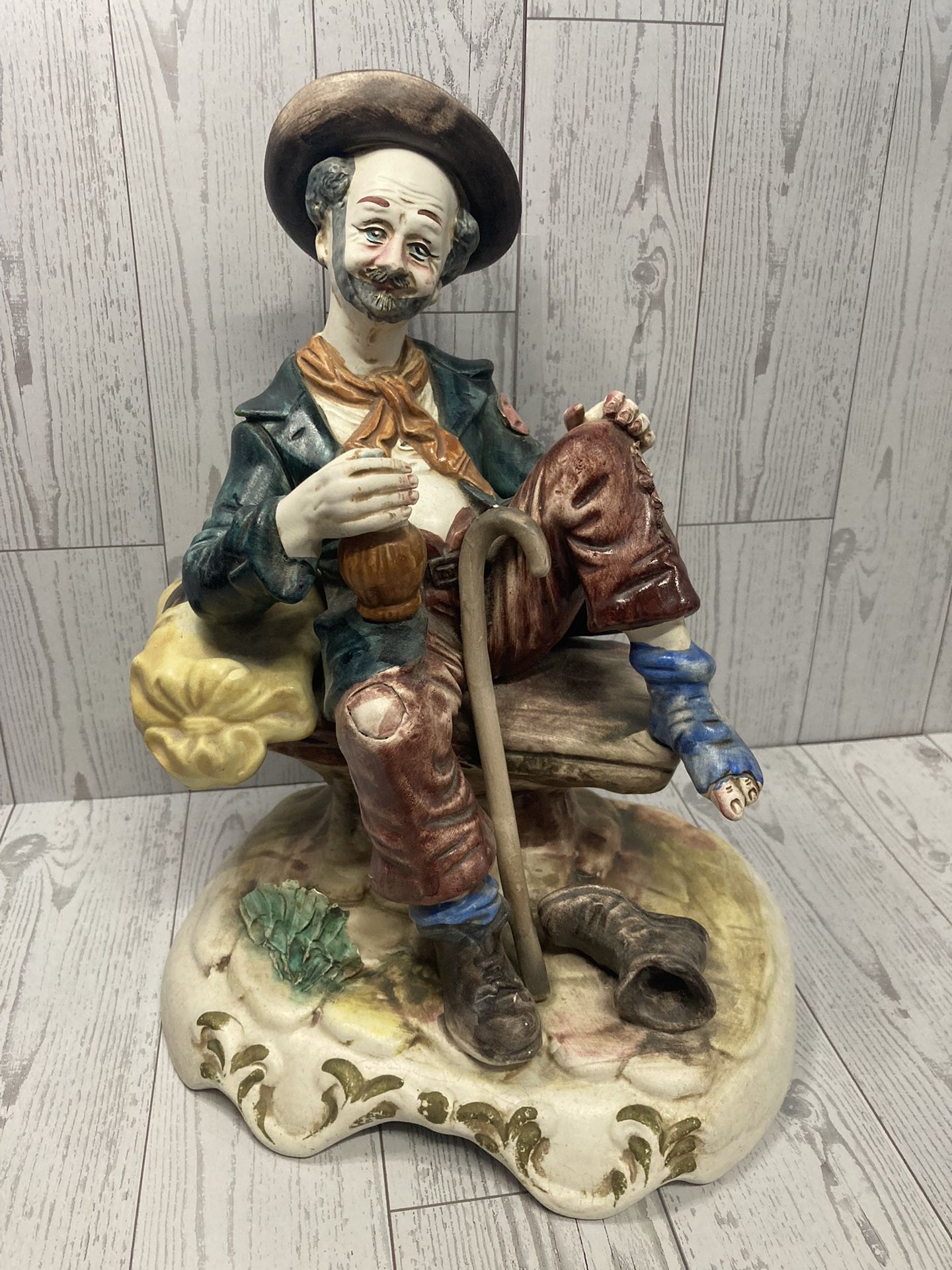 Weary Willie Capodimonte, RARE