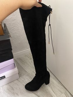 Thigh High Long Back Boots