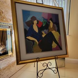 Itzchak Tarkay Serigraph Signed Numbered Wall Art 