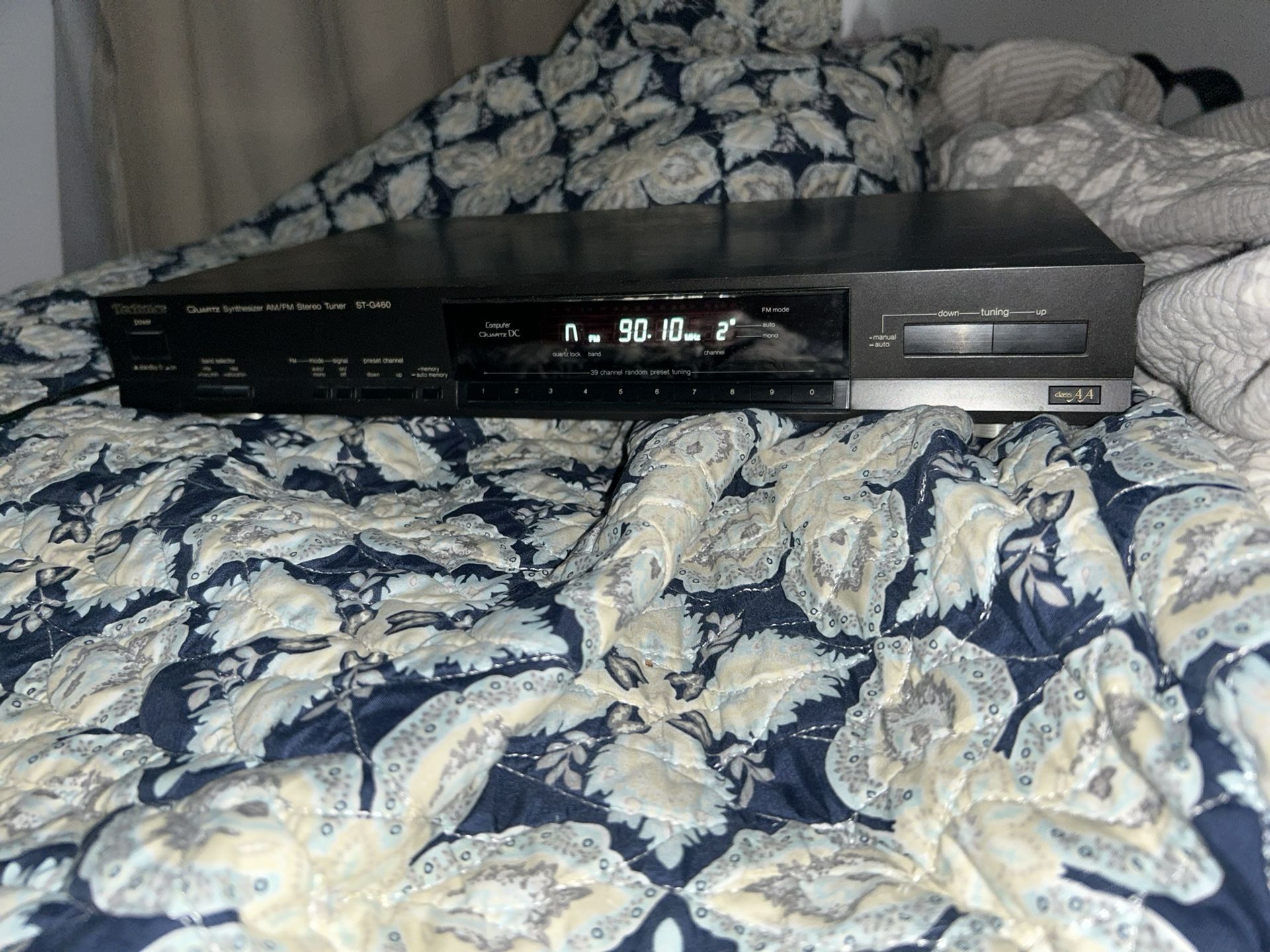 Technics ST G460 Quartz Synthesizer Am/ Fm Tuner Imported From Japan RARE Synth