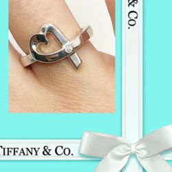 Tiffany & Co. Paloma Picasso Loving Heart Diamond Ring 