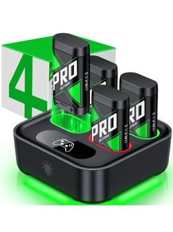 4  pack Xbox batteries with charger for X1 /series X /series S