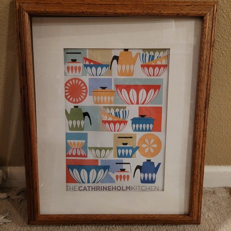 Vintage Pyrex Bowl Bowls Photo Picture Print Home Decor Decoration