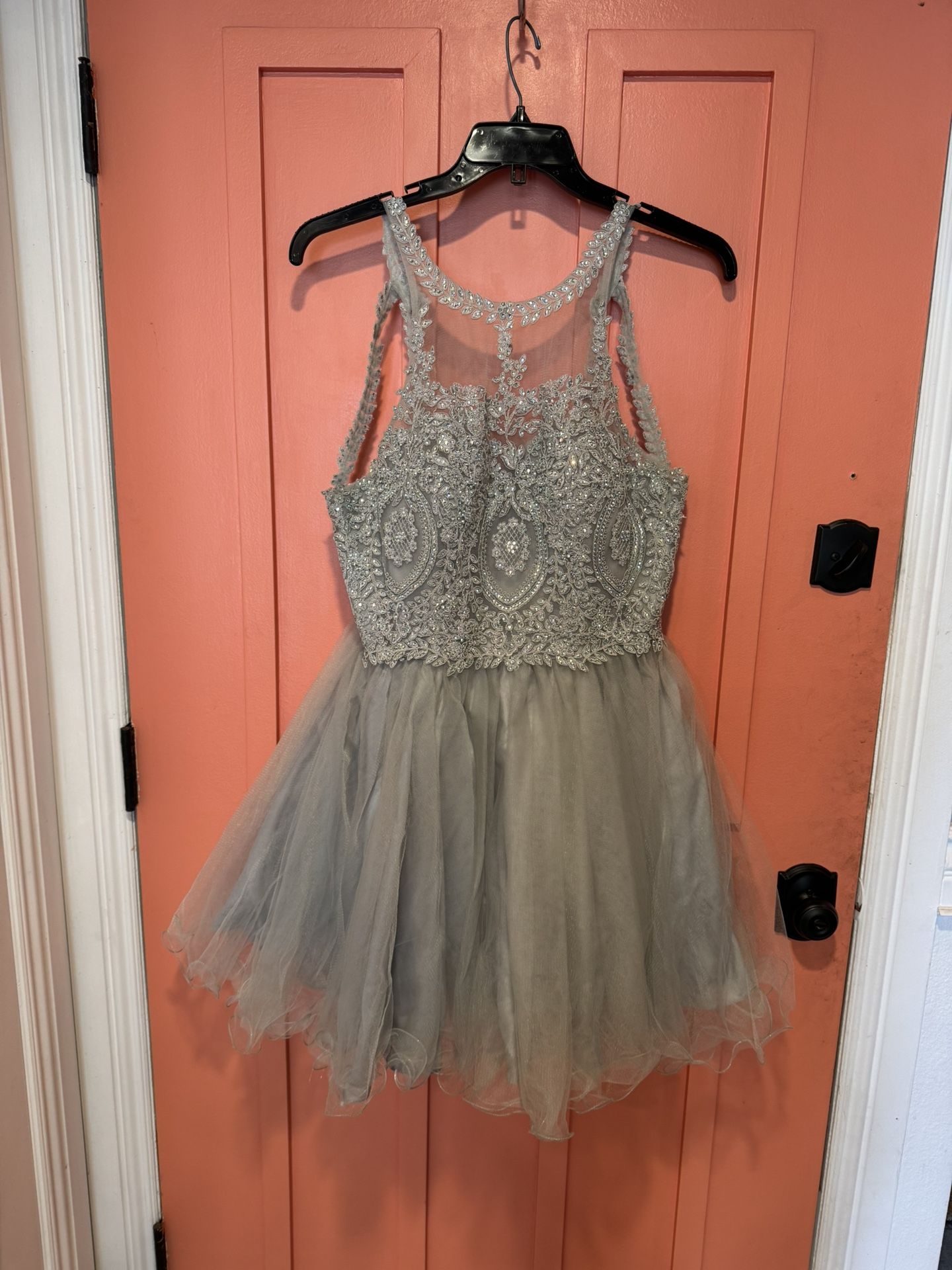 Gray Prom Dress  XL