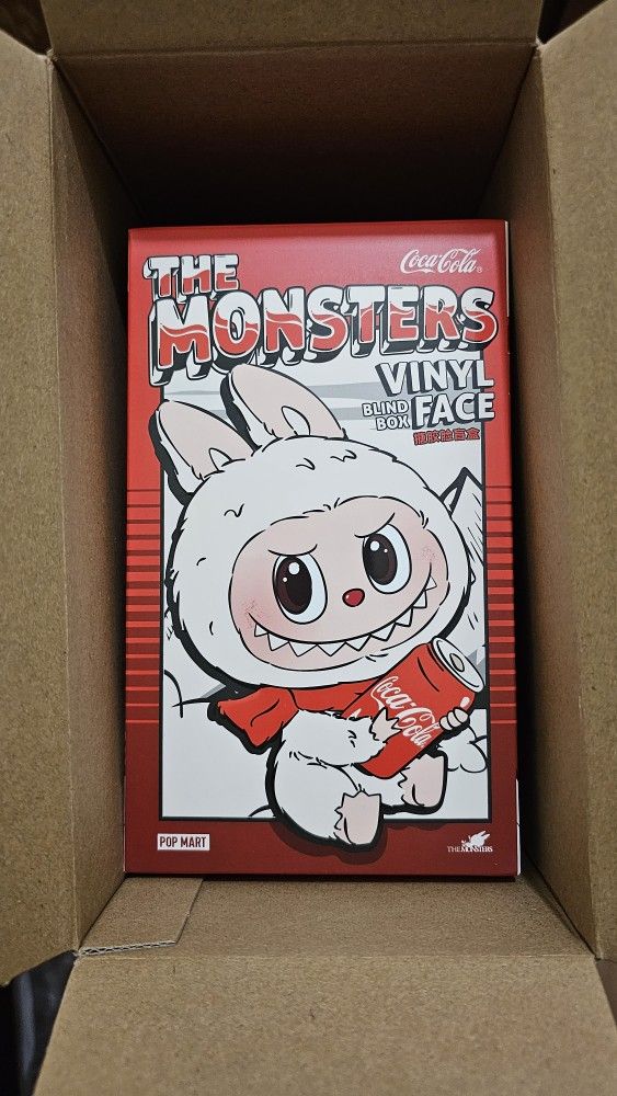 Authentic The Monsters Labubu Coca Cola Surprise Shake Never Opened