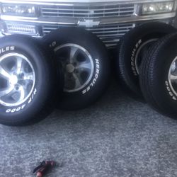 15 inch S 10 wheels and rims
