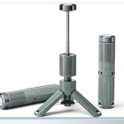 Camping Light, Telescopic Camping Lantern with Storage Bag, Collapsible, Magnetic, 10000mAh Battery, Rechargeable Outdoor Portable Lights for Hiking, 