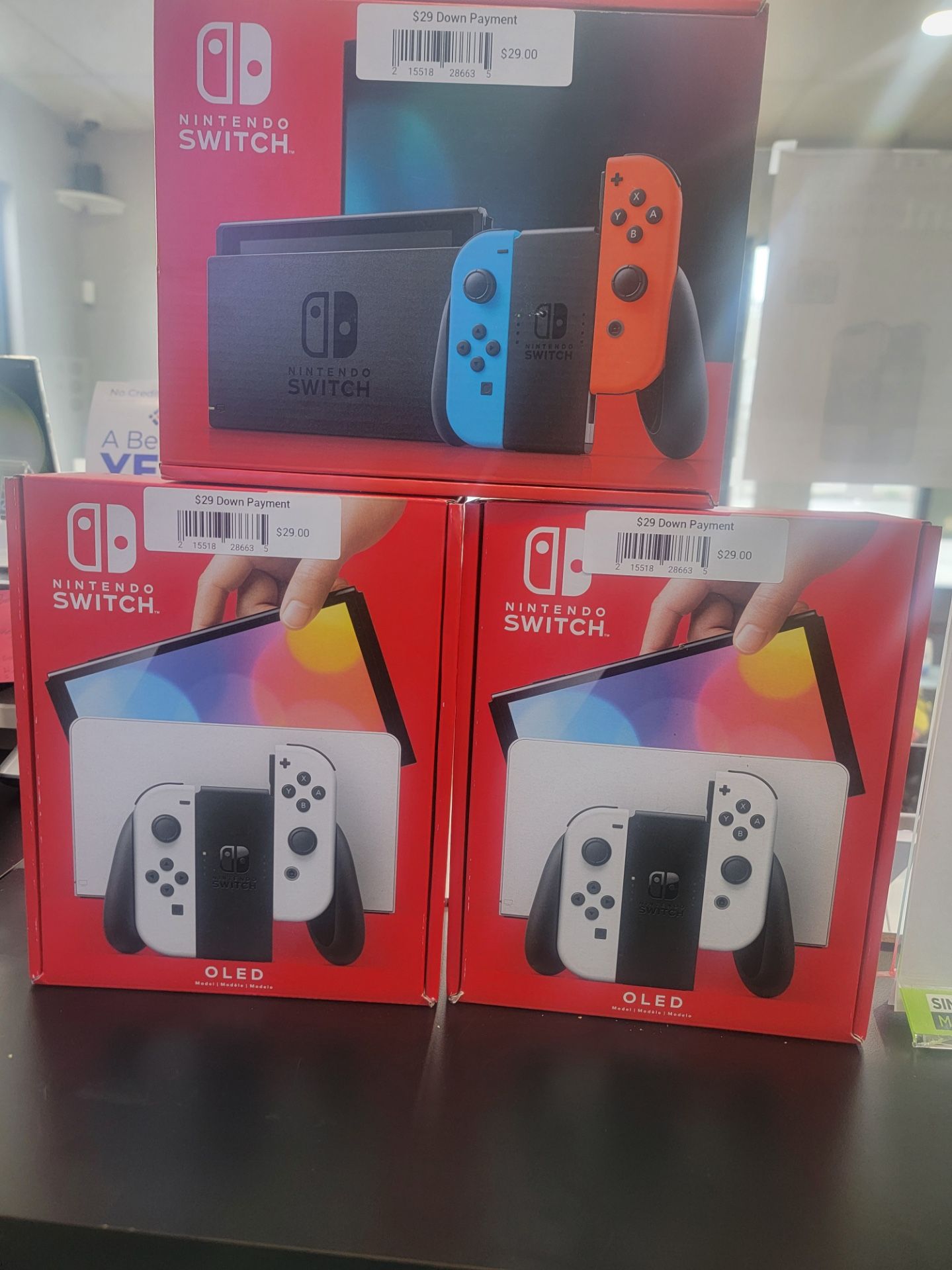 New Nintendo Switch Easy Payment Plans Only $29 Down Payment At Phone Hub Fall River
