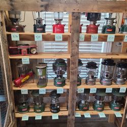 *** COLLECTION OF COLEMAN LANTERN'S ***