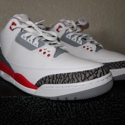 Jordan 3 Fire Reds 2022