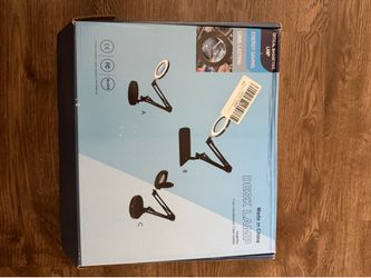 Desk lamp magnifier