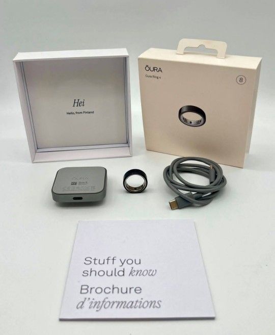 Oura Ring 4 smart ring (other sizes available) 