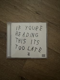 Drake - If You’re Reading This It’s Too Late 2015 CD