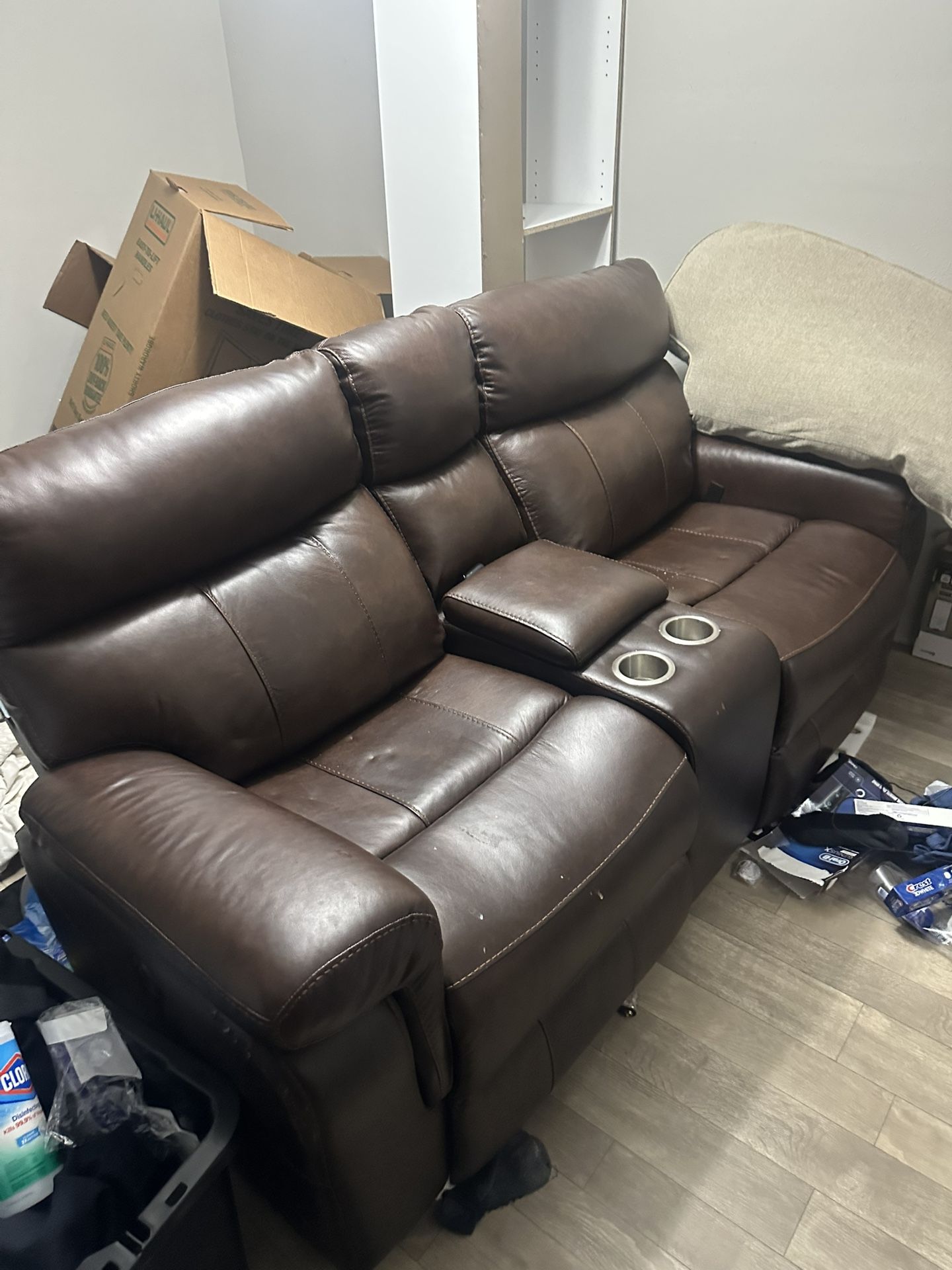 Brown Luxury Furniture And Living Room Set.