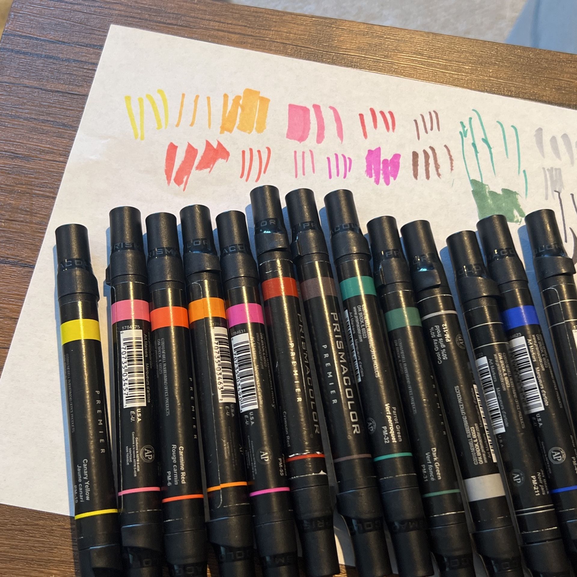 Prismacolor Markers Lot Of 13