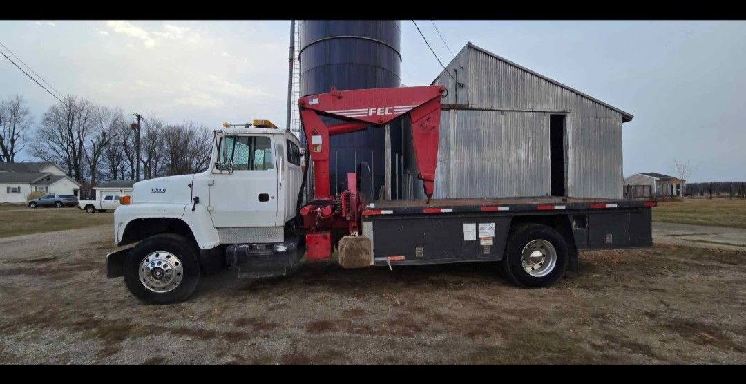 1996 Ford N-Series Crane Truck