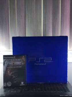 PlayStation 2 Console With Original Box with King Kong Game