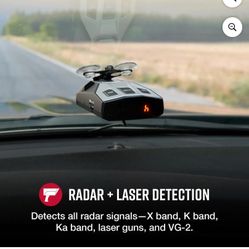  Radar Detector - Long Range, False Alert Filter, OLED Display, Front & Rear Detection