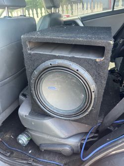 Memphis M7 12” sub in ported box