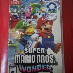 Mario Wonder Nintendo Switch 