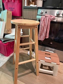 Wooden Bar Stool