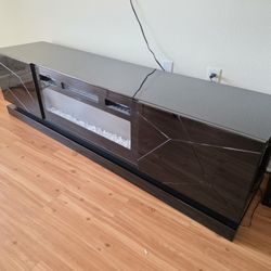 70 Inch TV Stand With Fireplace 