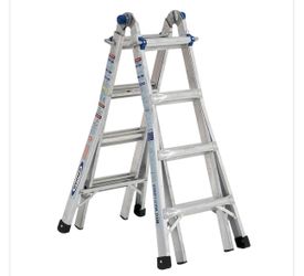 Werner Multi Position Ladder MT-17 18 foot  $100. Originally $300.