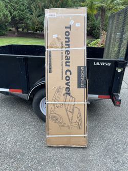 Truck F150 Tonneau Bed Cover Black 4’ 1/2 X 4’ 1/2