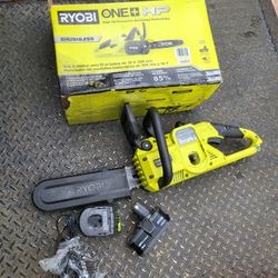 Ryobi ONE+ HP 18V Brushless 10in.
Battery Chainsaw with 4.0Ah
Battery and Charger
