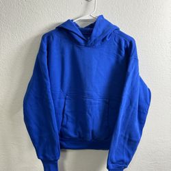 Yeezy x GAP Perfect Hoodie Blue XS Double Layered YZY NEW Unreleased