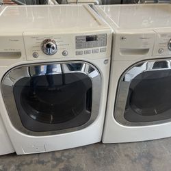 LG washer and electric dryer we finance no credit needed