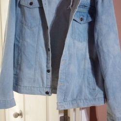 Large Jean Jacket