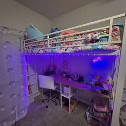 Twin loft bed
